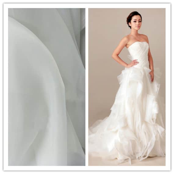organza wedding dress fabric Organza Wedding Dresses
