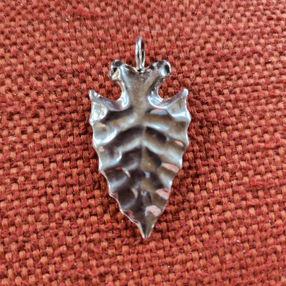 Vintage Sterling Silver Handcrafted Arrowhead Pen… - image 7