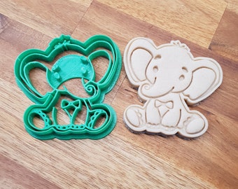 elephant cookie mold