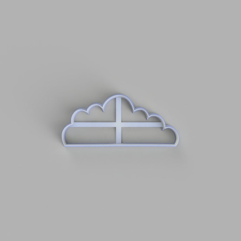 Cloud Rainbow Cookie Cutter