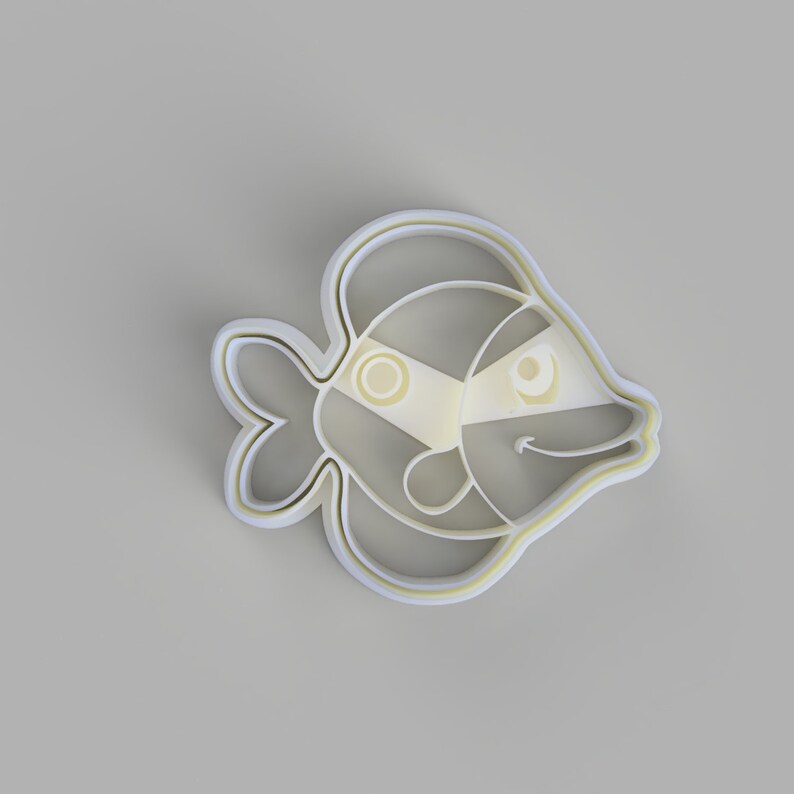 Fish Cookie Cutter and Embosser. 1