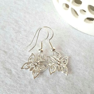 Butterfly earrings, cute earrings