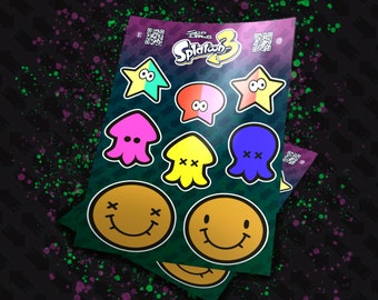 スプラトゥーン2 イカすテッカー(3種セット） | My Nintendo