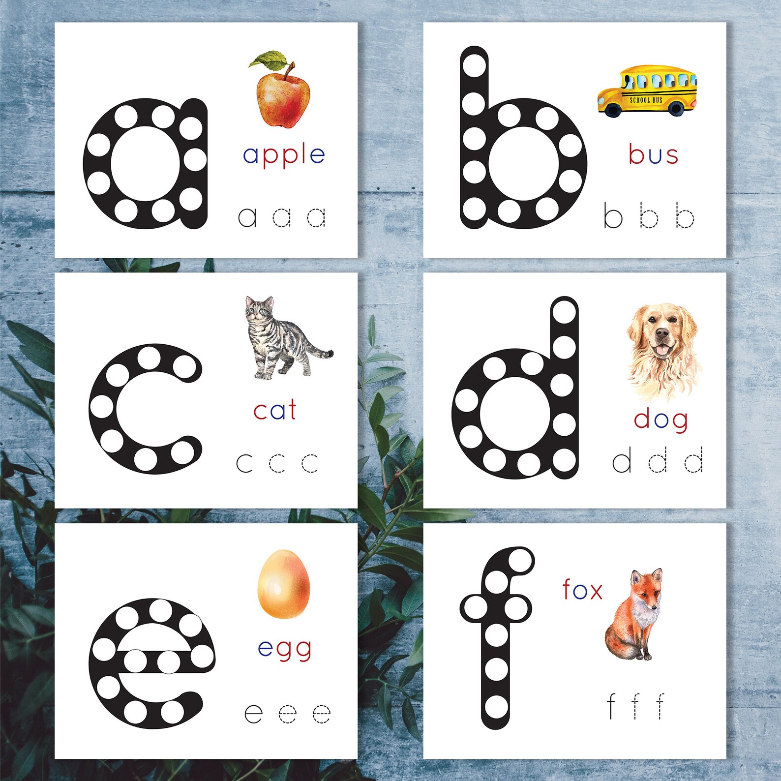 Do a Dot Printable Letter Worksheets. Montessori Toddler - Etsy