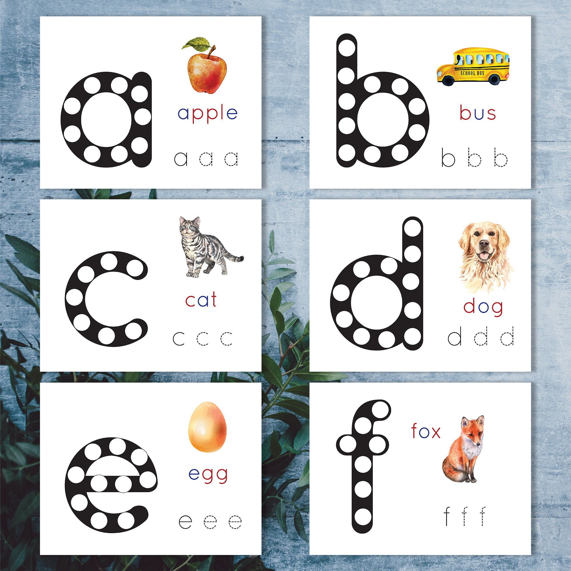 Do a Dot Printable Letter Worksheets. Montessori Toddler - Etsy
