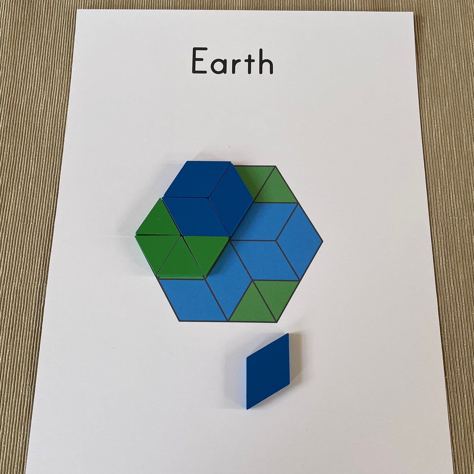 Earth Day Pattern Blocks Templates. Spring Printable for Kindergarten ...