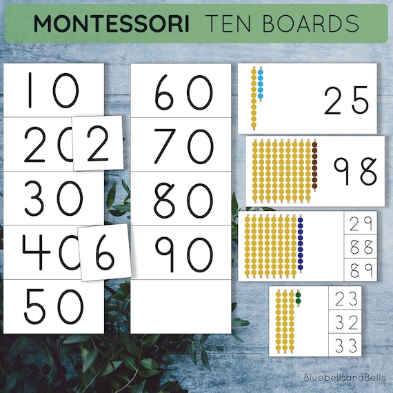 Tableau de 100 - Montessori - 23 € - Fab. Française