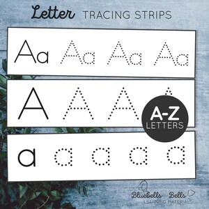 Hojas de trabajo para trazar letras. Práctica de escritura a mano del alfabeto imprimible.