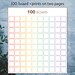 Hundreds Chart and Printable Hundred Board. Count to 100 Activity for ...