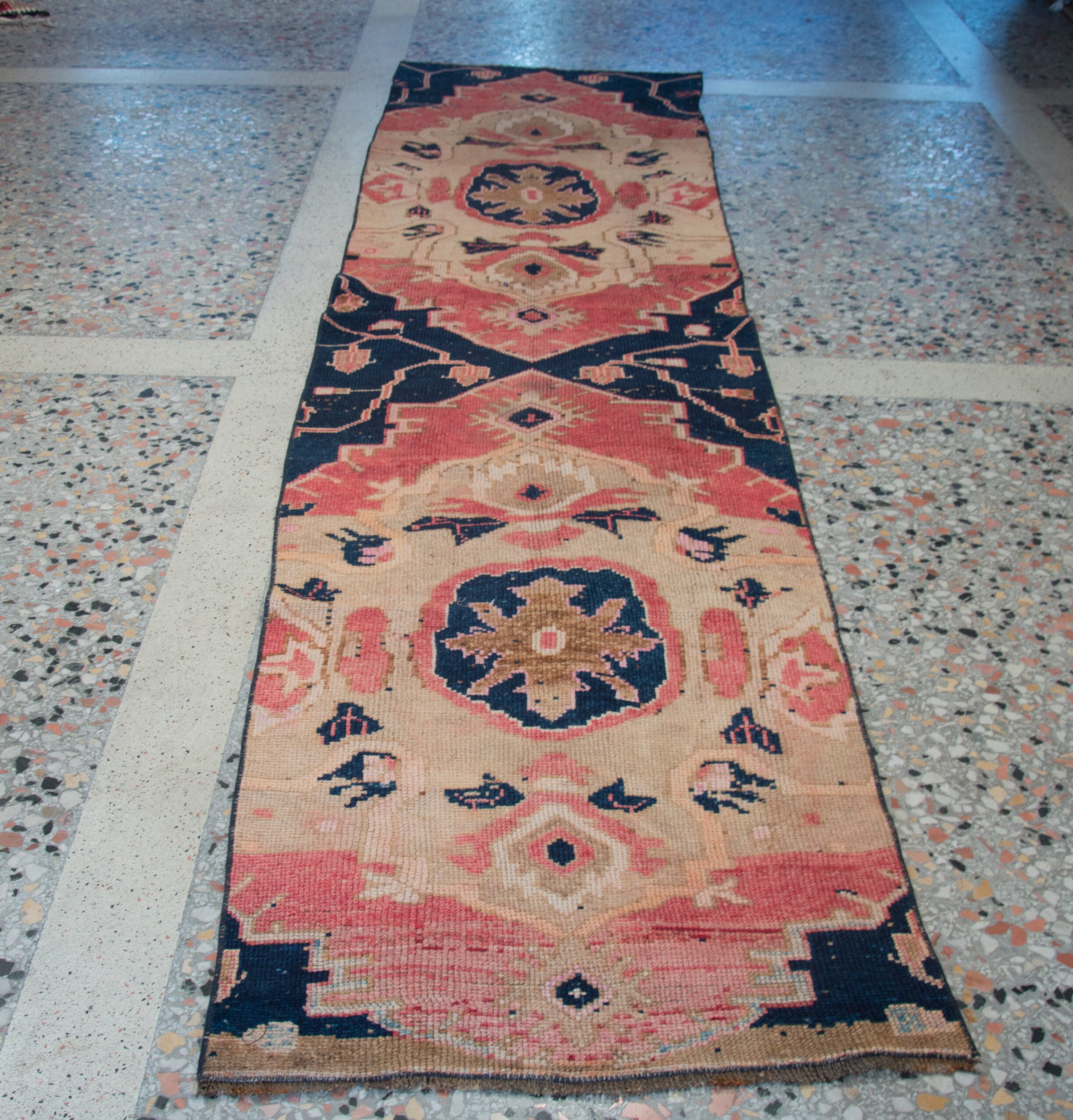 Vintage 11 03 X 2 10 Turkish Multi Color Etsy