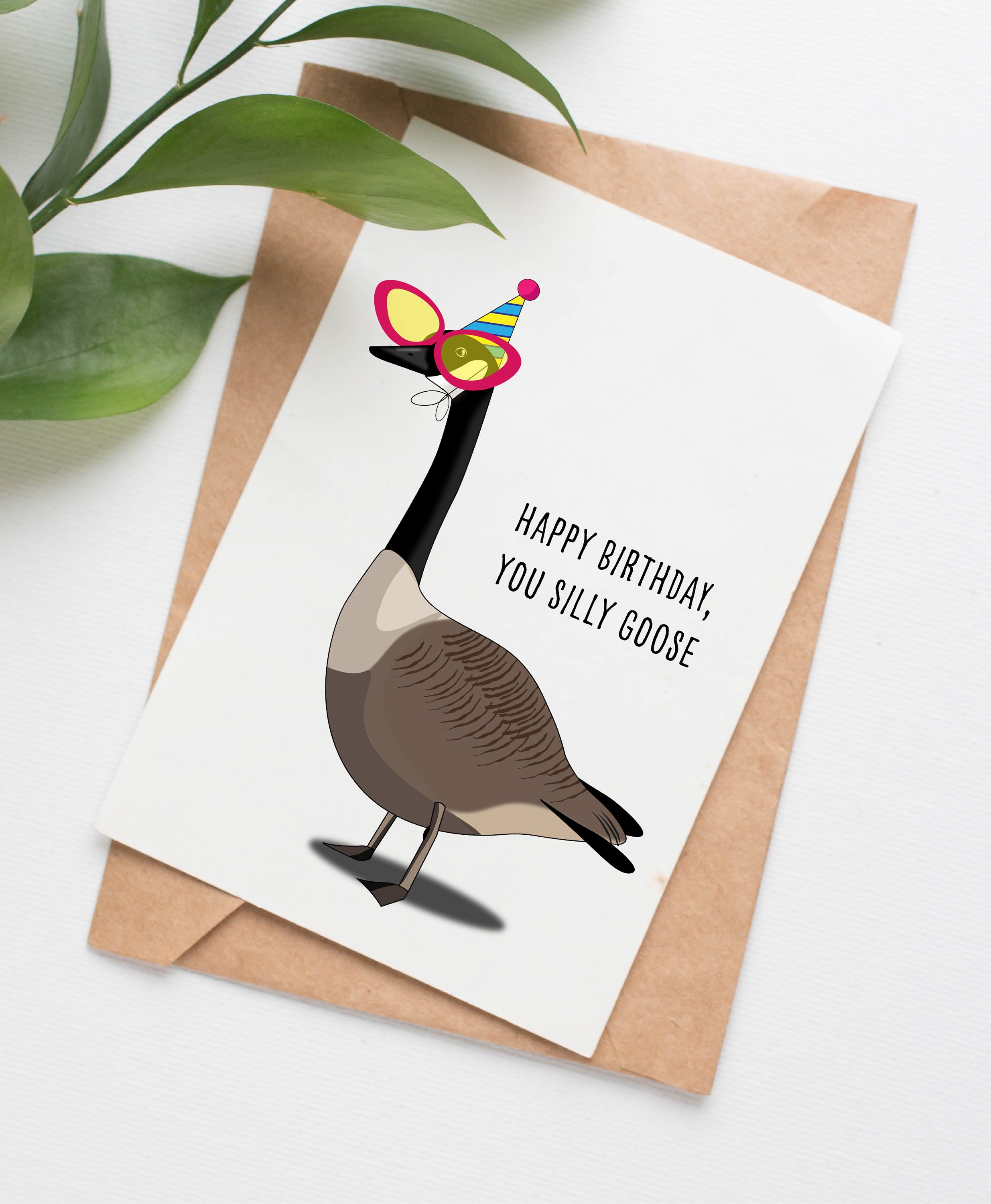 Silly Goose Birthday Card Funny Birthday Card Funny Mom | Etsy