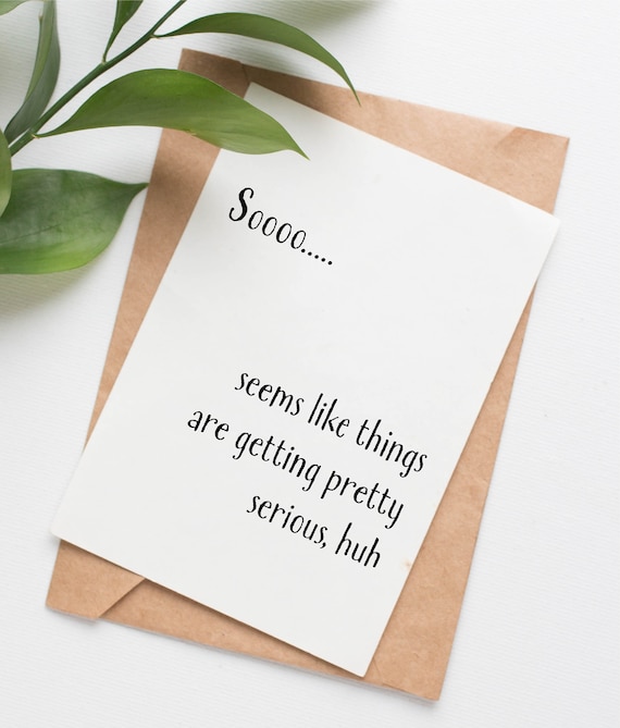 Getting Serious Wedding Card Funny Wedding Card for Friends - Etsy Australia Getting Serious Wedding Card Funny Wedding Card for Friends - Etsy Australia