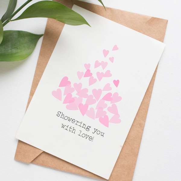 Granddaughter Bridal Shower Card Etsy