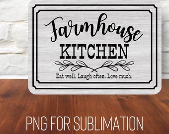 Farmhouse Cutting Board PNG for Sublimation | Cutting Board Design | Farmhouse Kitchen PNG | Gift for Mom | Farmhouse PNG