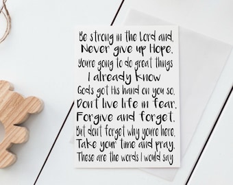 Be Strong in the Lord Printable Wall Art Christian Song Lyrics Gender Neutral Nursery Wall Art Inspirational Printable sidewalk prophets
