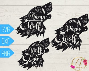 Free Free 130 Wolf Family Svg SVG PNG EPS DXF File