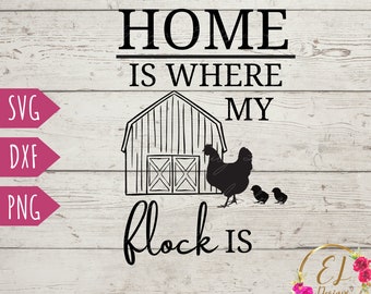 Chicken Farm SVG | Chicken Coop SVG | Farmhouse Decor Svg | Life is Better With Chickens SVG | Farm Life Svg | Farm Svg | Home Sign Svg