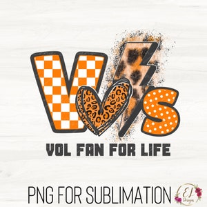 Tennessee Vols PNG | Vol Fan for Life | VFL Png | Tennessee Png | Tennessee Volunteers Png | UT Vols Png