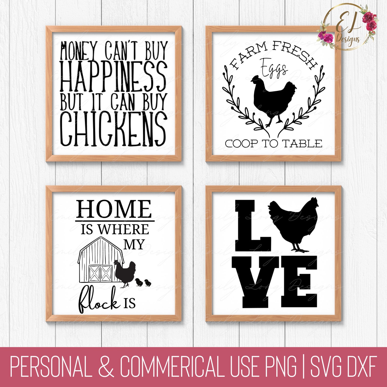 Chicken SVG Bundle Chicken Saying Svg Mama Hen SVG Farm Etsy