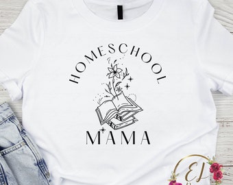 Camiseta de educación en casa Png / Mamá de educación en casa Png / Educador en casa Png para camiseta / Camiseta cooperativa de educación en casa para mamá / Regalo para mamá de educación en casa