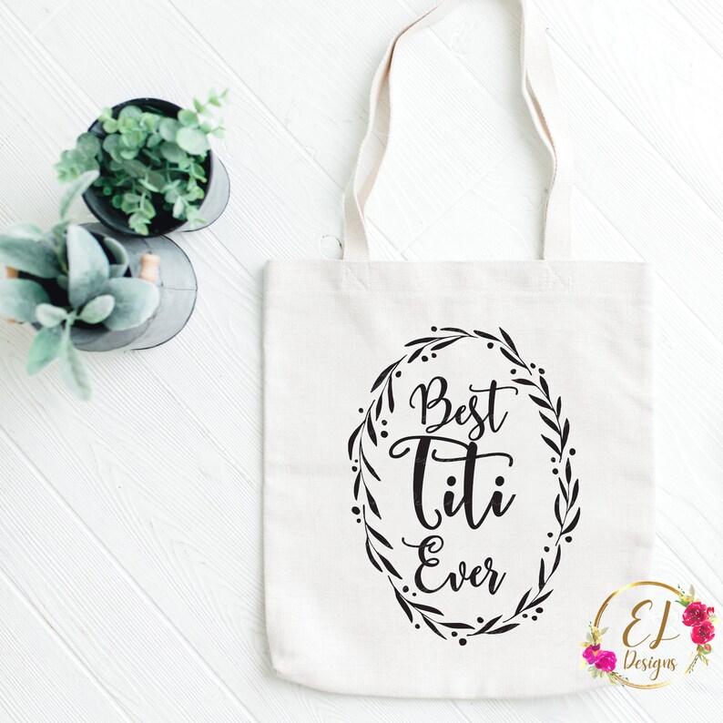 Auntie Svg Aunt SVG Titi Life Svg Gift for Aunt Best Titi Ever Svg