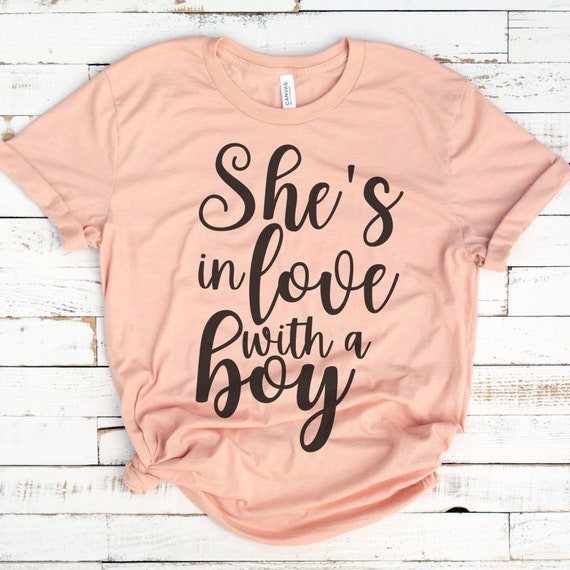 Song Lyrics Svg She S In Love With A Boy Svg Trisha Etsy