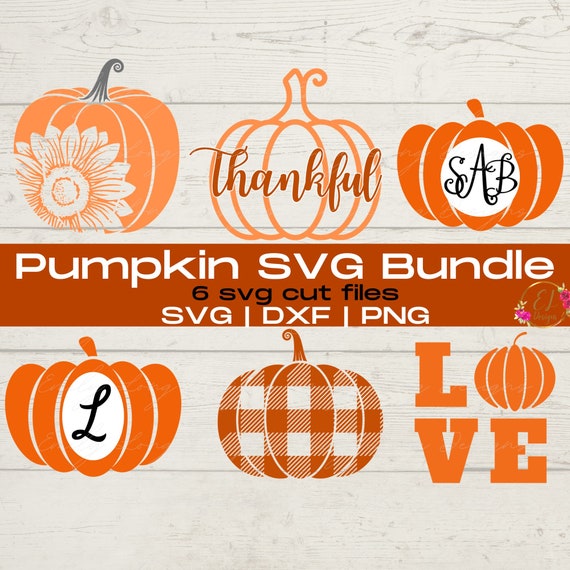 Download Pumpkin Svg Bundle Thanksgiving Svg Plaid Pumpkin Etsy