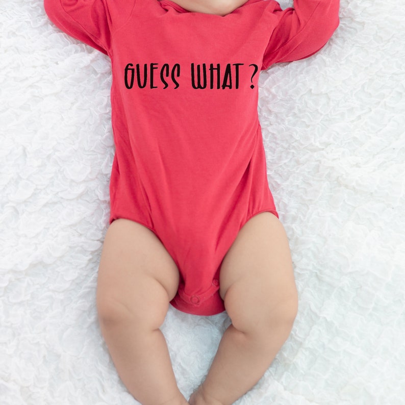 Download Funny Baby Onesie SVG Guess What Chicken Butt Chicken SVG ...
