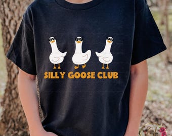 Silly Goose Club PNG | Silly Goose Shirt | Silly Goose PNG | Funny Shirt for Kids | DTF | Sublimation | Gift for Son | Gift for Daughter