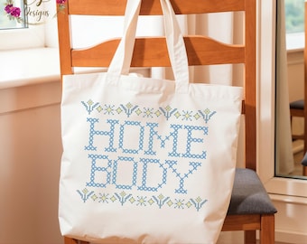 Vintage Cross Stitch Homebody PNG |Homebody Png for Sublimation | Gift for Homeschool Mom | Grandma Era Png | Home Body png