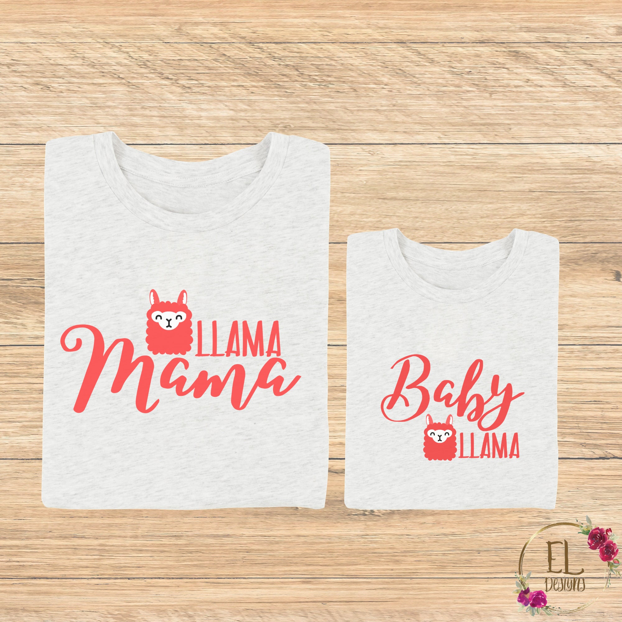 Download Mama Llama SVG Bundle Baby Llama SVG Mommy and Me SVG | Etsy