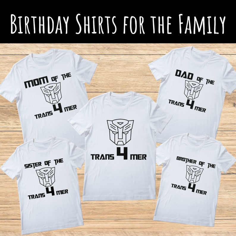 Download Transformer Birthday Shirt Svg Family Shirts Transformers 4th Birthday Svg Transformers Svg Trans4mer Birthday Svg Bundle Clip Art Art Collectibles Colonialgolfhart Com