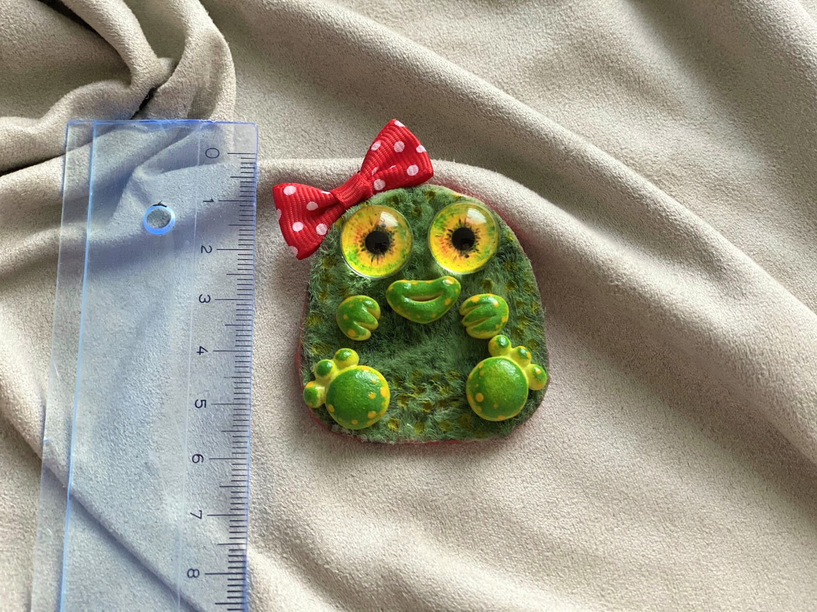 Handmade Brooch Monster Pin Etsy