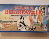 Advance to Boardwalk - 1985 - Vintage Parker Brothers - Item 0014