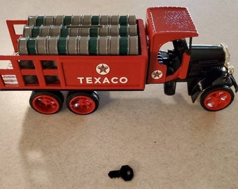 texaco truck piggy bank