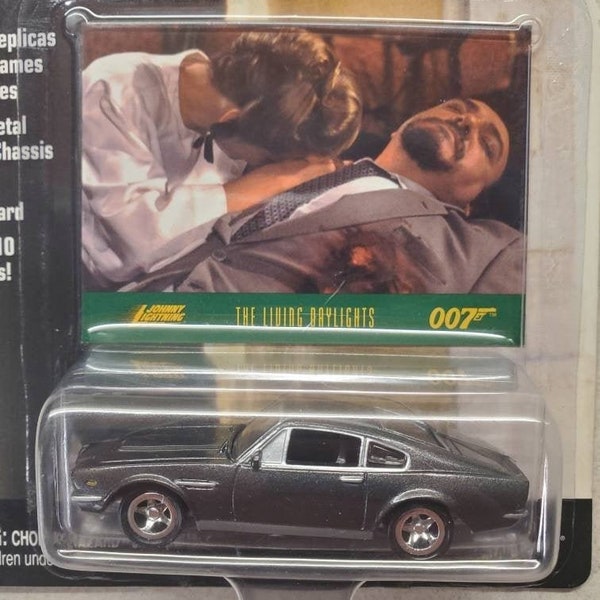 007 Diecast Car - Vintage Johnny Lighting - James Bond 007 - The Living Daylights Vehicle - Die Cast Metal  - Playing Mantis - 1998