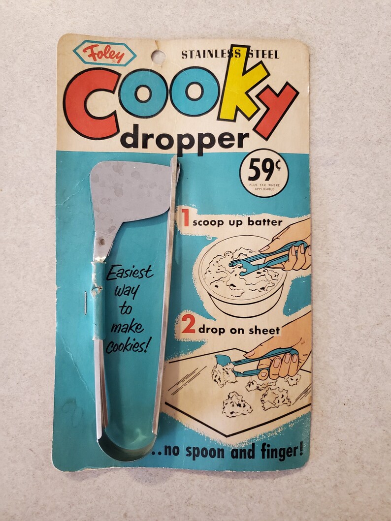 Vintage Cookie Dropper by Foley Etsy