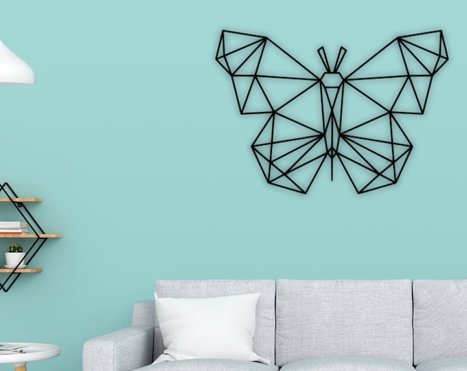 Animal Geometric Metal Wall Art, Animals Wall Decor, Metal Wall Decor, Kid's Room Decor, Living Room Decor, Office Decor, Nursery Decor, Art
