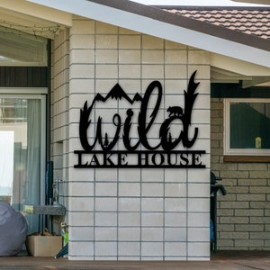 Metal Welcome Sign, Outdoor Welcome Sign, Housewarming Gift, Realtor Closing Gift, Welcome Sign, Home Metal Welcome Sign, Wedding Gift