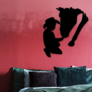 Metal Horse Sign, Metal Horse Decor, Horse Metal Sign, Horse Love Sign, Gift For Horse Lover, Pony Lover Sign, Equestrian Decor, Rodeo Signs