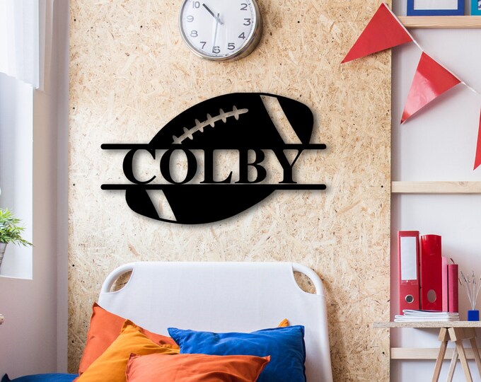 Last Name Metal Sign, Kids Name Sign, Personalized Home Decor, Nursery Sign, Birthday Gift, Wedding Gift, Personalized Sign