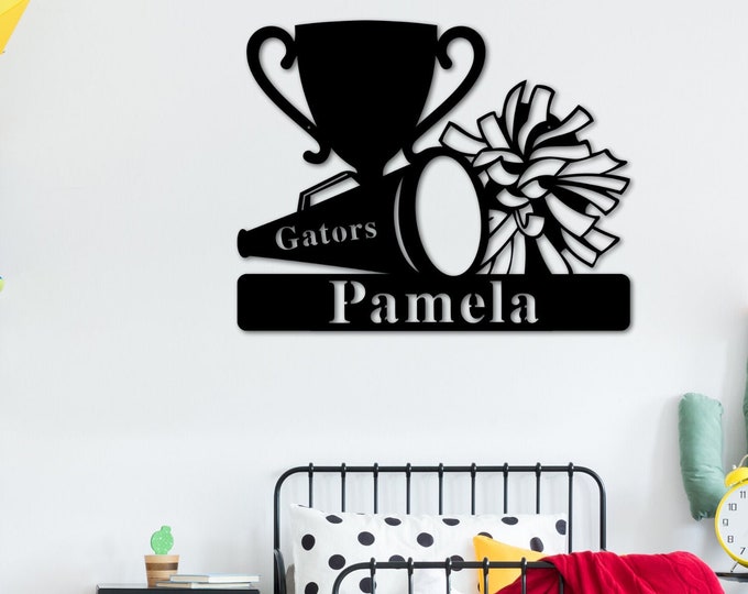 Personalized Name Sign, Nursery Letters, Nursery Name, Metal Name Sign, Wall Letters, Baby Name Sign, Sports Name Sign, Custom Nursery Decor