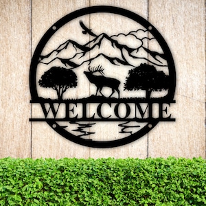 Rustic Ranch Sign, Custom Metal Sign For Home, Metal Farm Sign, Personalized Ranch Sign, Custom Metal Farm Sign, Housewarming Gift, Custom