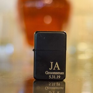 Personalized Lighter Favors for Wedding Guests Gifts, Groomsman Gift, Groomsmen Gift, Groomsmen Proposal, Groomsmen Lighter Engraved Lighter