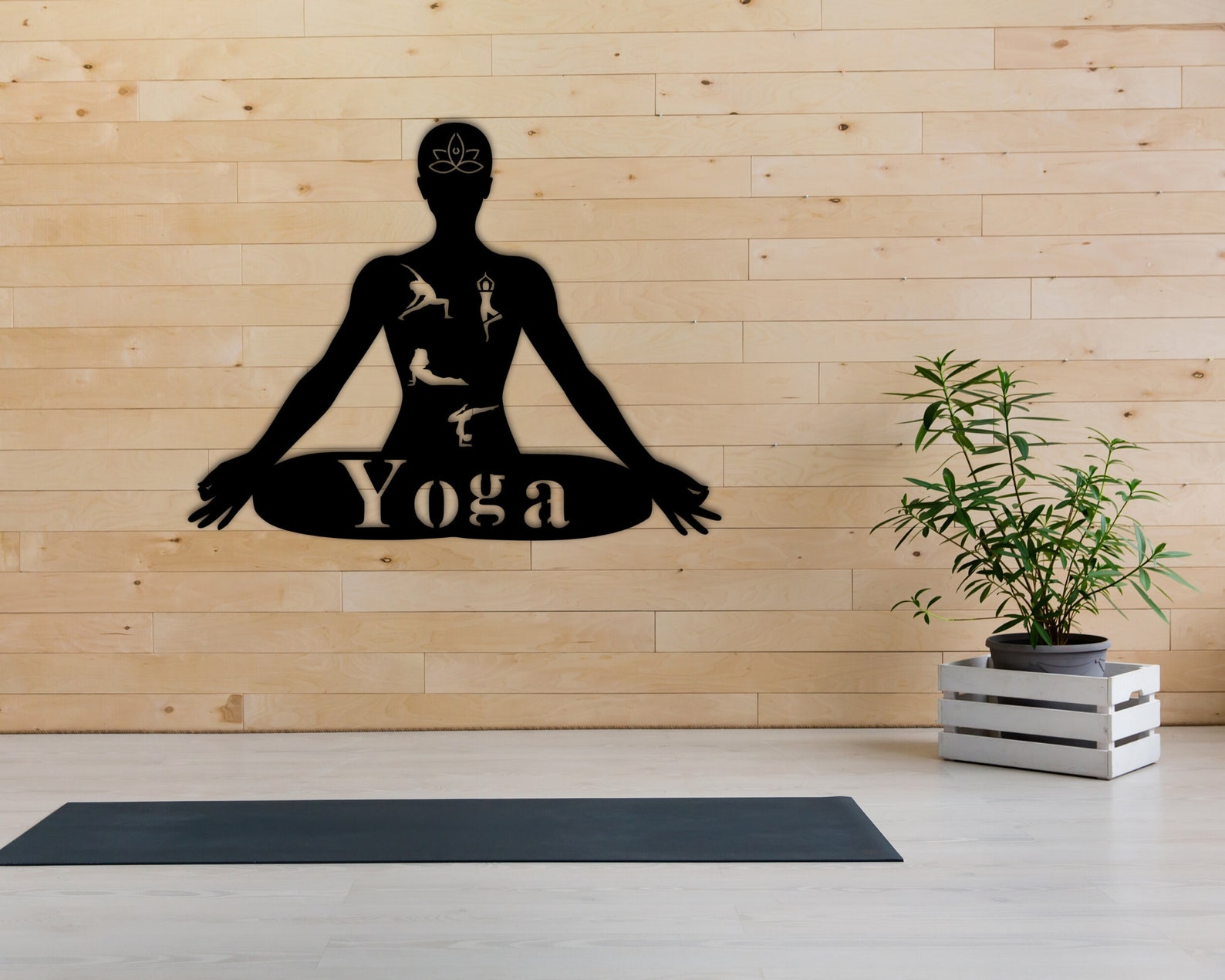 Personalized Home Yoga Studio