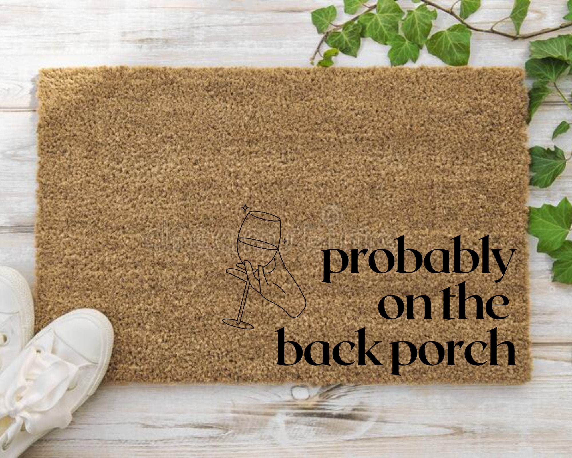 Easy DIY Initial Outdoor Rug & Front Porch Freshen-Up – Less Than Perfect  Life of Bliss