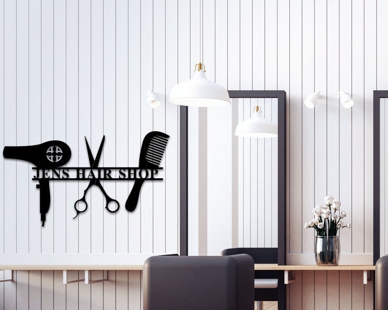 Large Comb Decor Hairdresser Gift Salon Art Decor Hair Salon Etsy