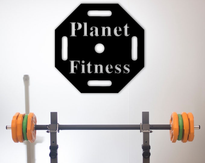 Gym Sign Personalized, Home Gym Sign, Personalized Gym Sign, Crossfit Sign, Metal Sign, Custom Gym Sign, Gym Sign For Him, Personalized Sign