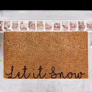 Merry Christmas Ya Filthy Animal, Christmas Doormat, Christmas Decor, Welcome Mat, Holiday Doormat, Santa Doormat, Christmas Gift,Decoration