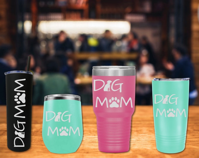 Dog Mom Tumbler, Tumbler Name Cups, Mom Tumbler, Gift For Dog Mom, Fur Mama Tumbler Gifts For Fur Mama, Custom Tumbler For Her, Gift For Her